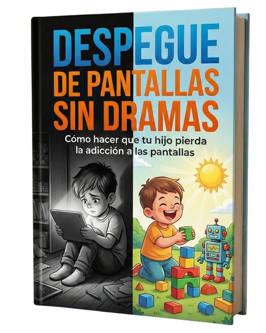 DESPEGUE DE PANTALLAS SIN DRAMAS: Cómo hacer que tu hijo pierda la adicción a las pantallas